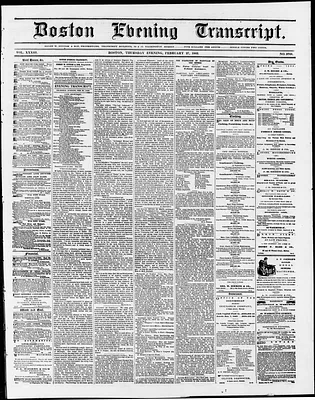 Boston Evening Transcript