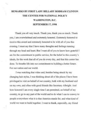 Center for National Policy: CNP Dinner