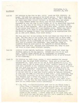 Summaries of Telephone Conversations