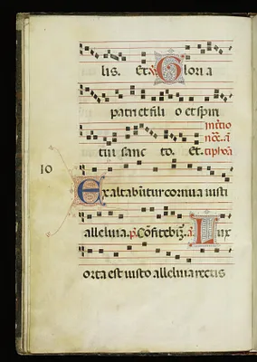 Leaf from Antiphonary