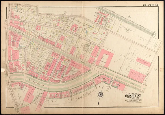 Atlas of the city of Boston, Brighton