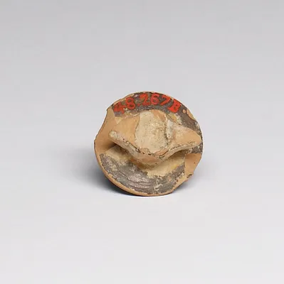 Lid of Jug with Cover  (Askos, lidded)