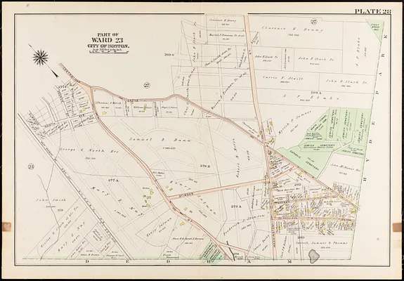 Atlas of the city of Boston, West Roxbury