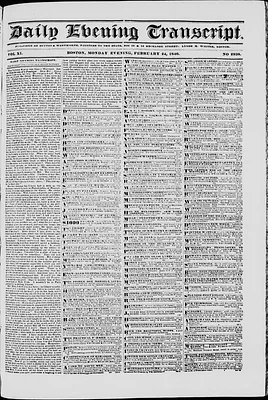 Daily Evening Transcript