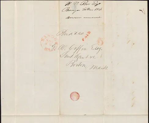 H. V. Poor to George Coffin,  28 November 1846