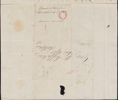 James Crawford to George Coffin, 10 April 1841