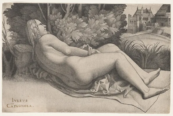 Venus Reclining in a Landscape