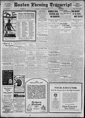 Boston Evening Transcript