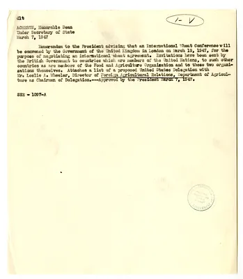 Cross Reference Memorandum