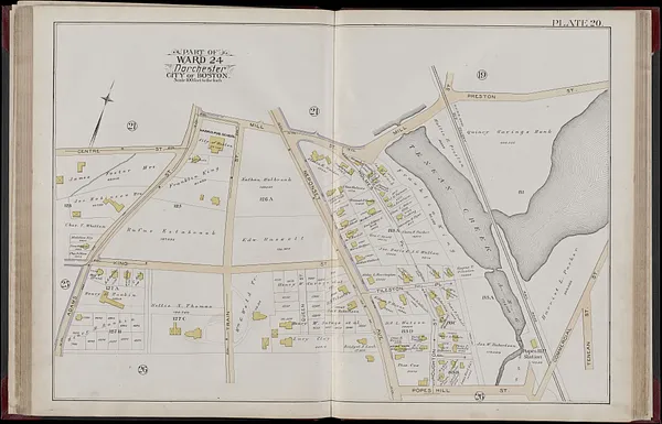 Atlas of the city of Boston, volume five, Dorchester Mass.