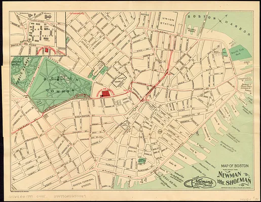 Map of Boston