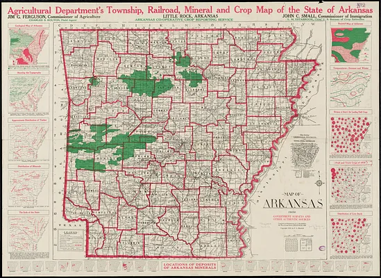 Map of Arkansas