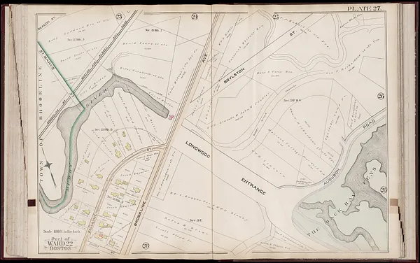 Atlas of the city of Boston : Roxbury, Mass. : volume three : from actual surveys and official records