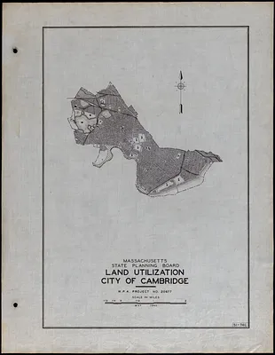 Land Utilization City of Cambridge