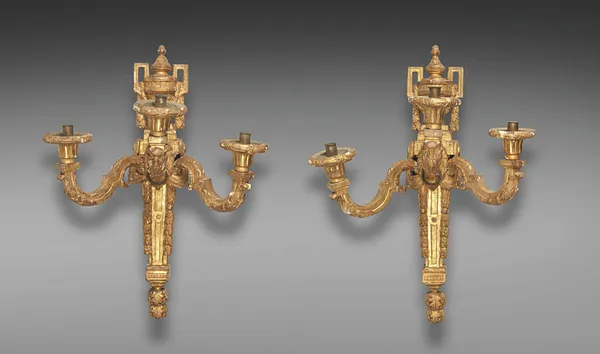 Pair of Candle Brackets