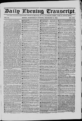 Daily Evening Transcript