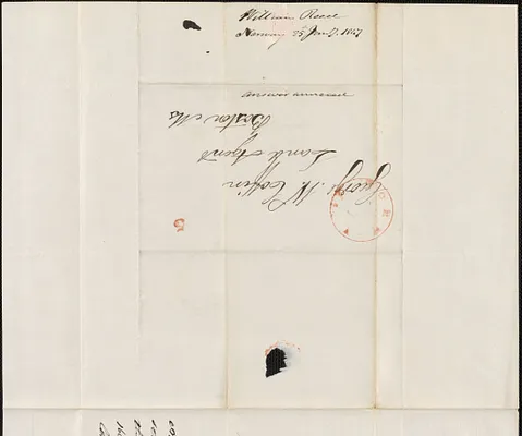 William Reed to George Coffin, 25 January 1847