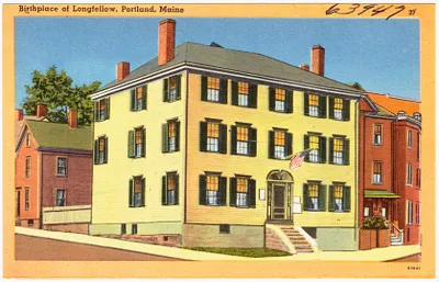 Birthplace of Longfellow, Portland, Maine