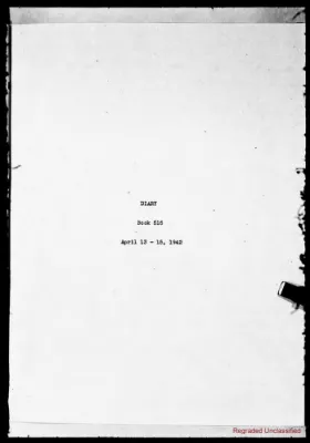 Volume 516, April 13 – April 15, 1942