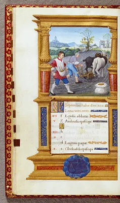 Leaf from Book of Hours