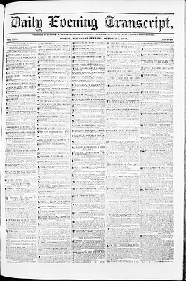 Daily Evening Transcript
