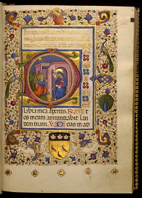 Leaf from Book of Hours