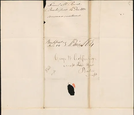 Samuel Pond to George Coffin, 14 December 1832