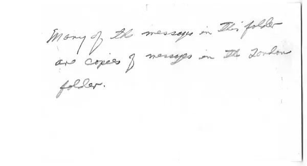Internal File Note