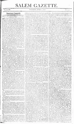 The Salem Gazette