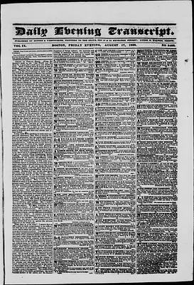 Daily Evening Transcript