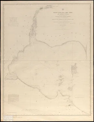 West end of Lake Erie and Detroit River