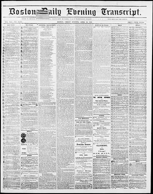 Boston Daily Evening Transcript