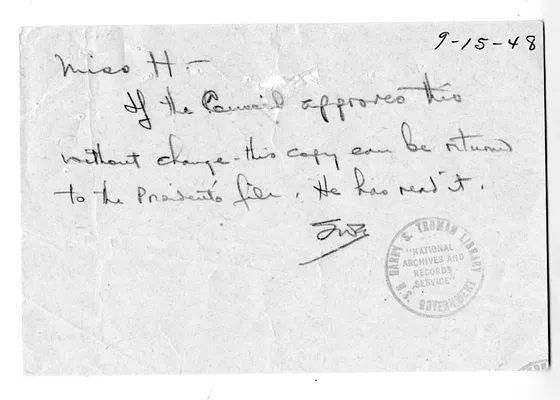 National Security Council Report 30, Report to the National Security Council by the Executive Secretary on United States Policy on Atomic Warfare