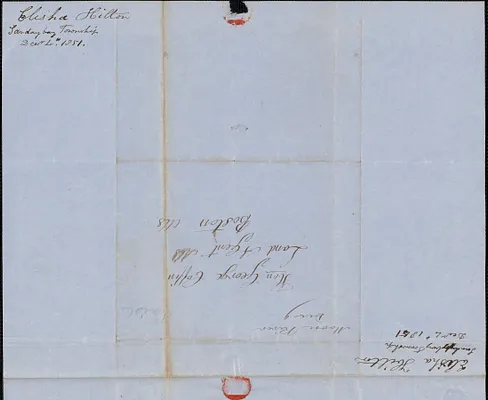 Elisha Hilton to George Coffin, 4 December 1851