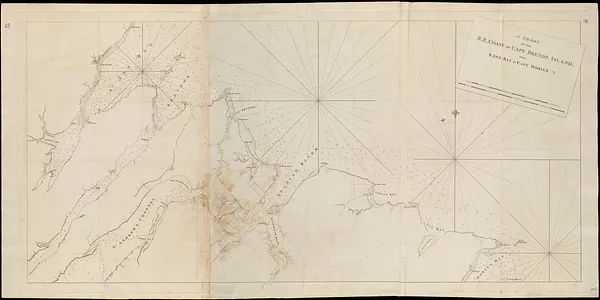A chart of the N.E. coast of Cape Breton Island, from St. Ann Bay to Cape Morien