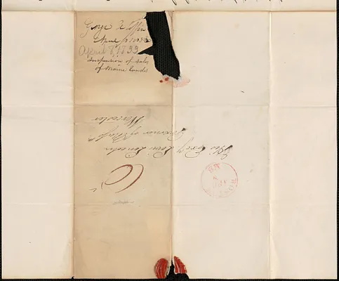 George Coffin to Levi Lincoln, 8 April 1833