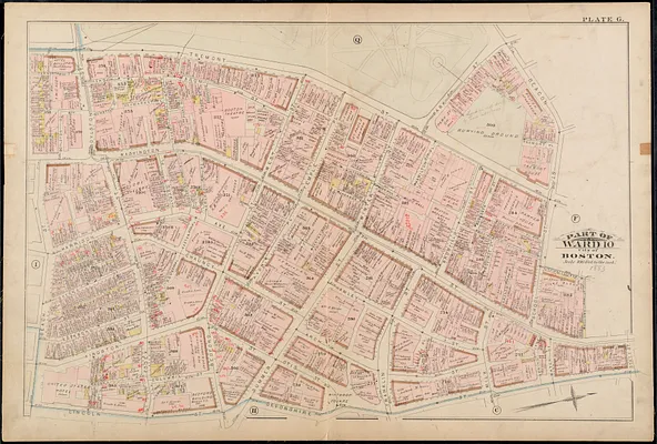 Atlas of the city of Boston : city proper