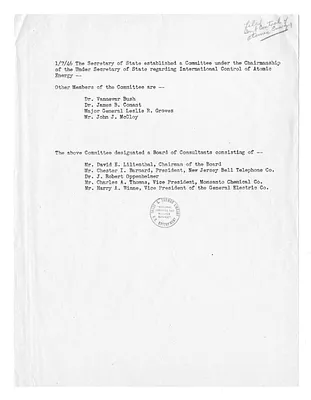 White House Memorandum