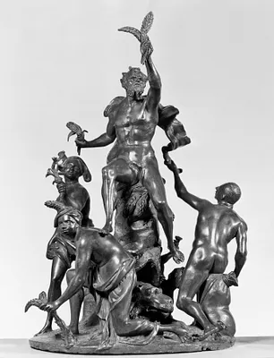 Allegorical Groups Representing the Four Parts of the World: Africa