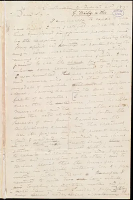 Letter from Gamaliel Bailey, Cincinnati, to Amos Augustus Phelps, November 2nd 1837