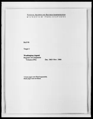 Register of Complaints