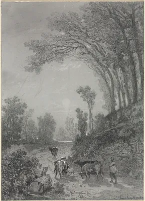 Landscape with Cows