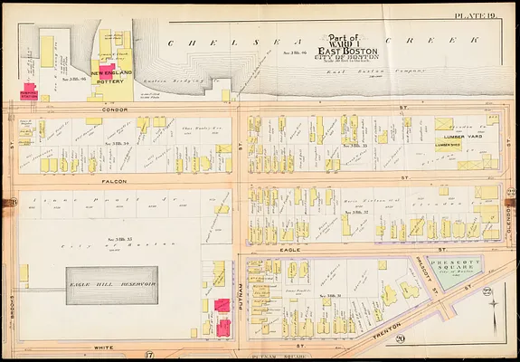 Atlas of the city of Boston : East Boston, Mass.