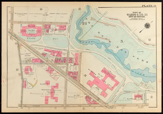 Atlas of the city of Boston, Roxbury