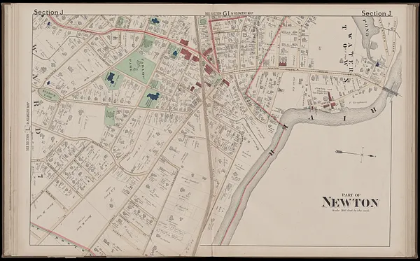 Atlas of the city of Newton, Massachusetts