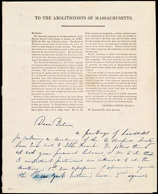 Letter from Maria Weston Chapman, [Boston, Mass.], to Debora Weston, Friday, March 14th, 1839