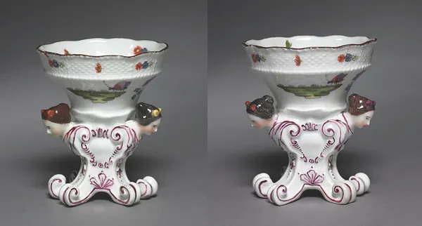 Pair of Salt Cellars from the Sulkowsky Service