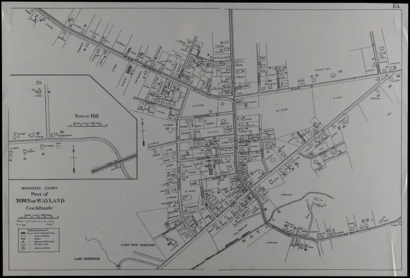 Middlesex County, part of Town of Wayland