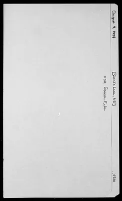 Devil's Lake, North Dakota - Informal remarks (Speech File 728) of August 7, 1934