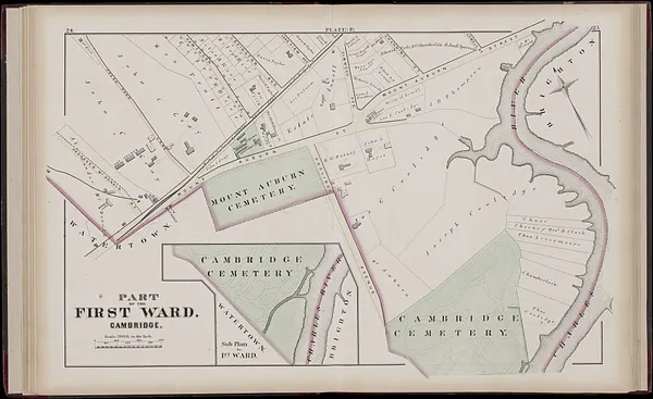 Atlas of the city of Cambridge, Middlesex Co., Massachusetts